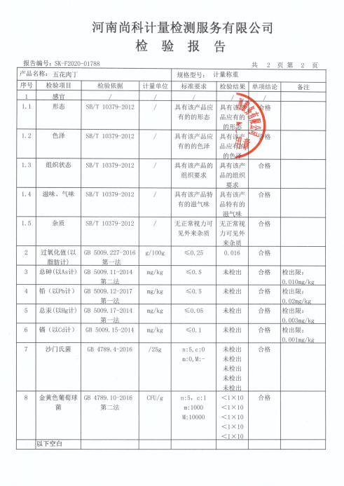 檢驗報告